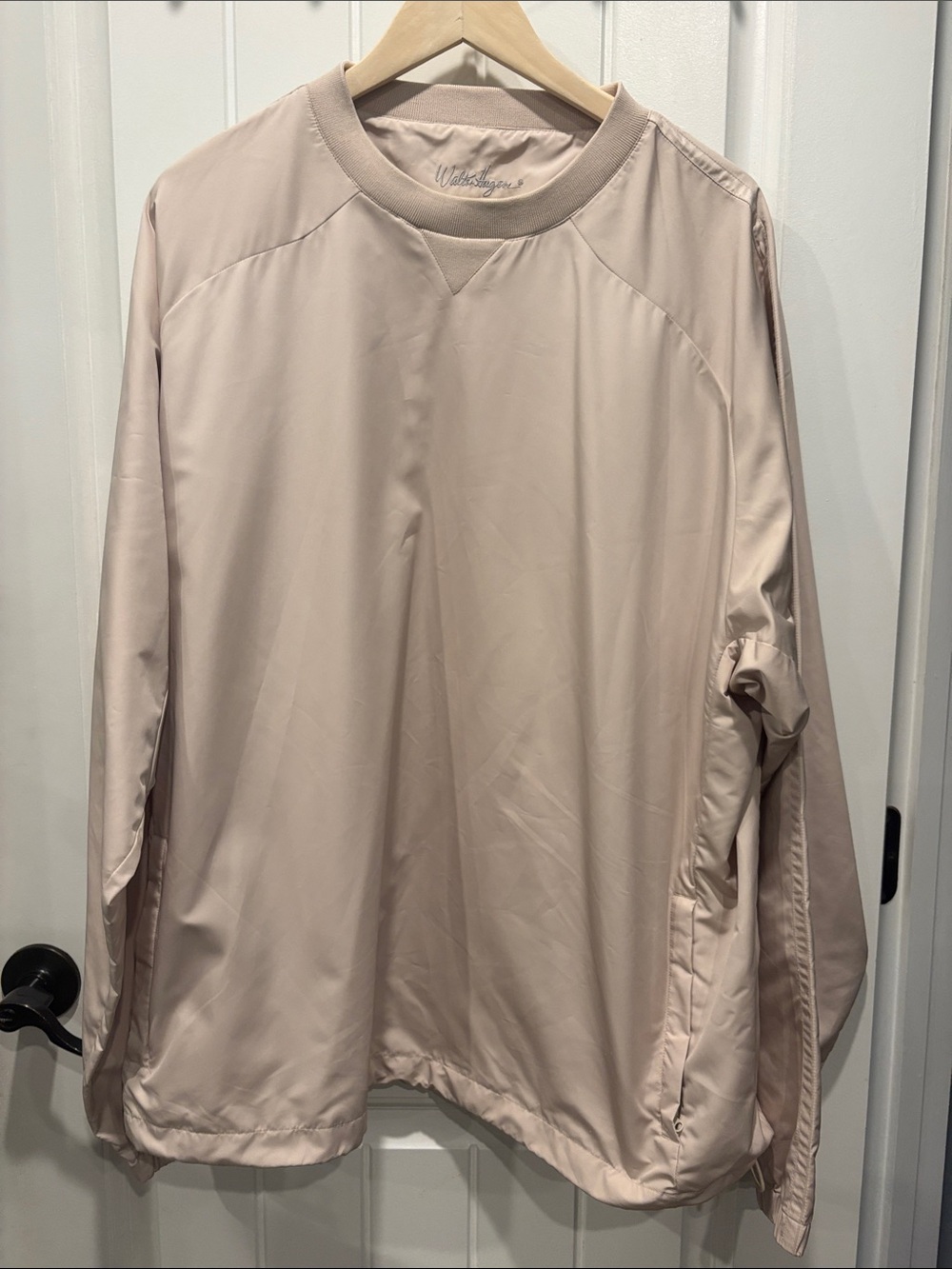 Walter Hagen Men's Crewneck Pullover - Pale beige size large